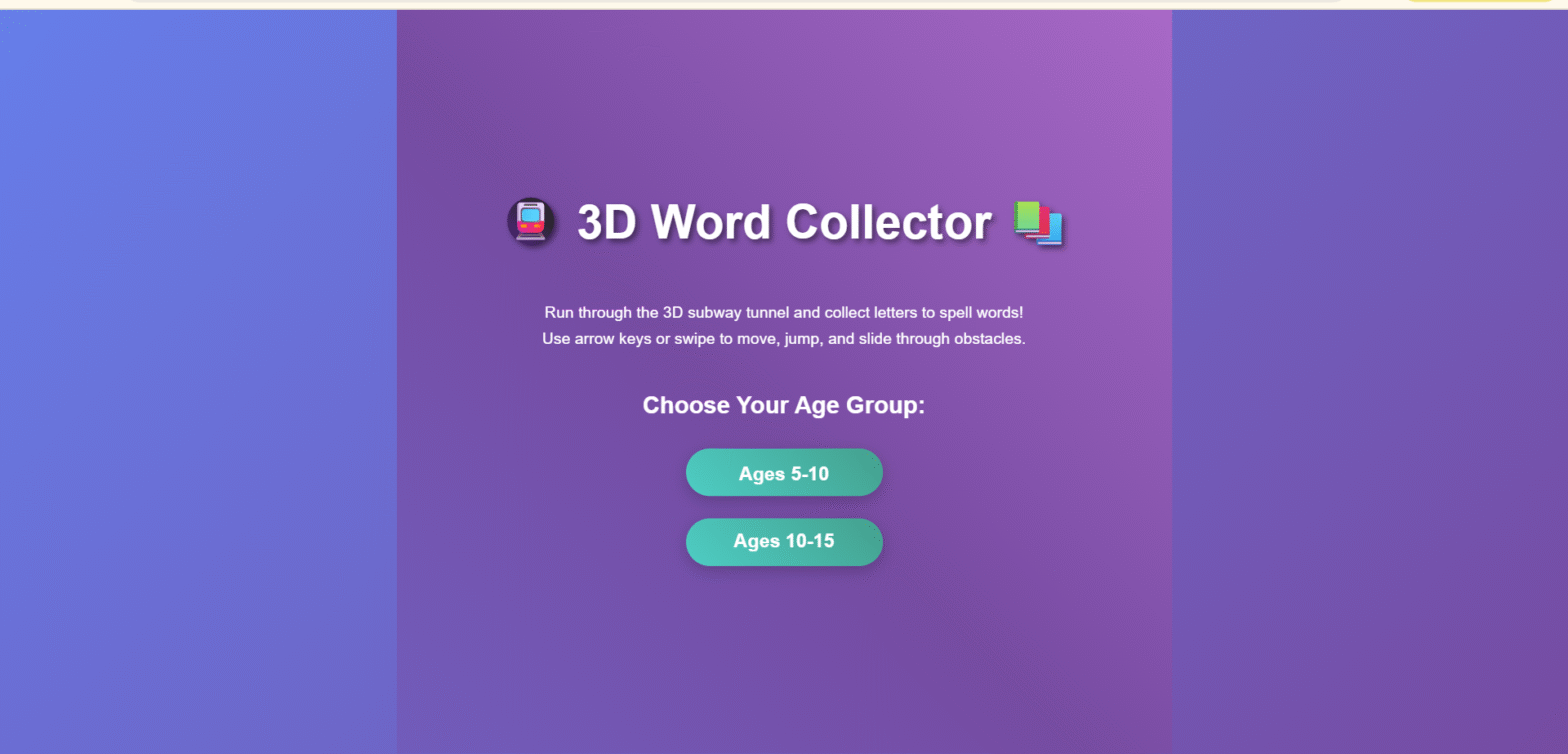 Word Collecter Game